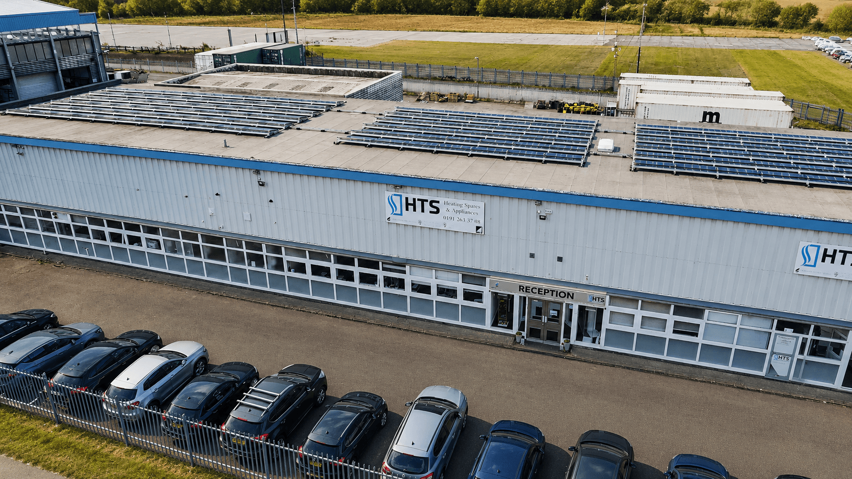 Exterior view of the proposed UK stock and operations facility
