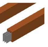 GR-C non-standard length bolt-on busbar element