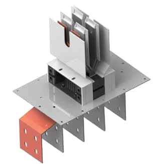 GS panel/transformer side connection, left
