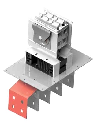 GS panel/transformer side connection, right