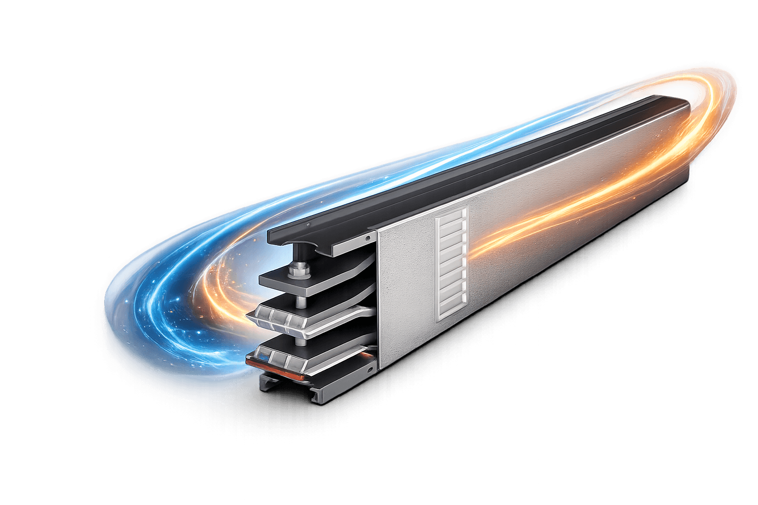 GGD medium power busbar system cutaway view