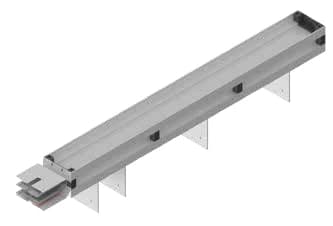 GS cast-resin transformer connection element, left