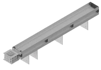 GS cast-resin transformer connection element, right