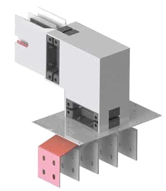 GS panel/transformer horizontal elbow, left-left