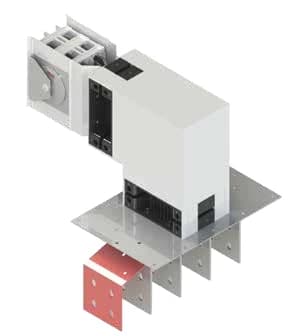 GS panel/transformer horizontal elbow, left-right