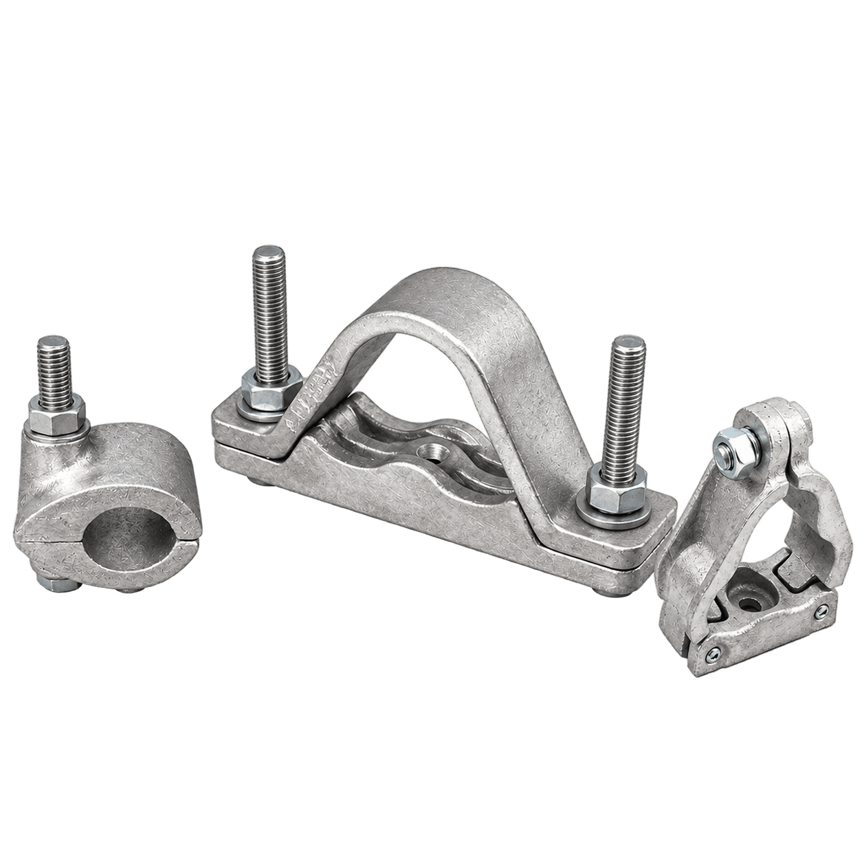 Gersan aluminium cable cleat, product photograph