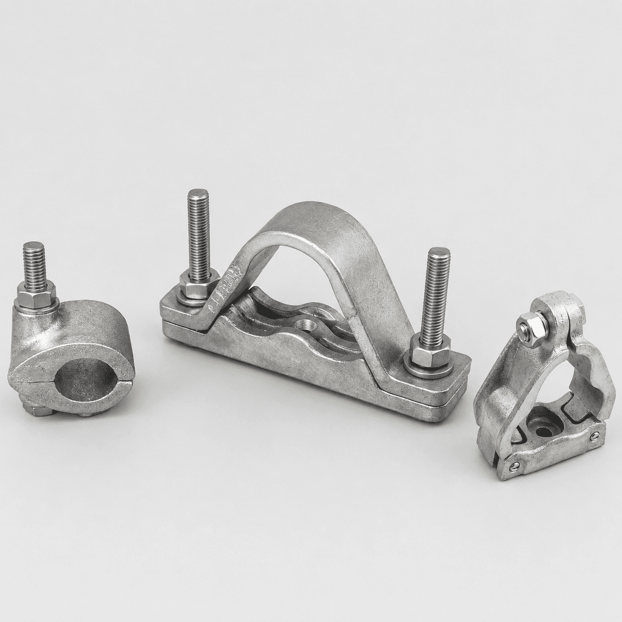 Gersan aluminium cable cleat, product photograph