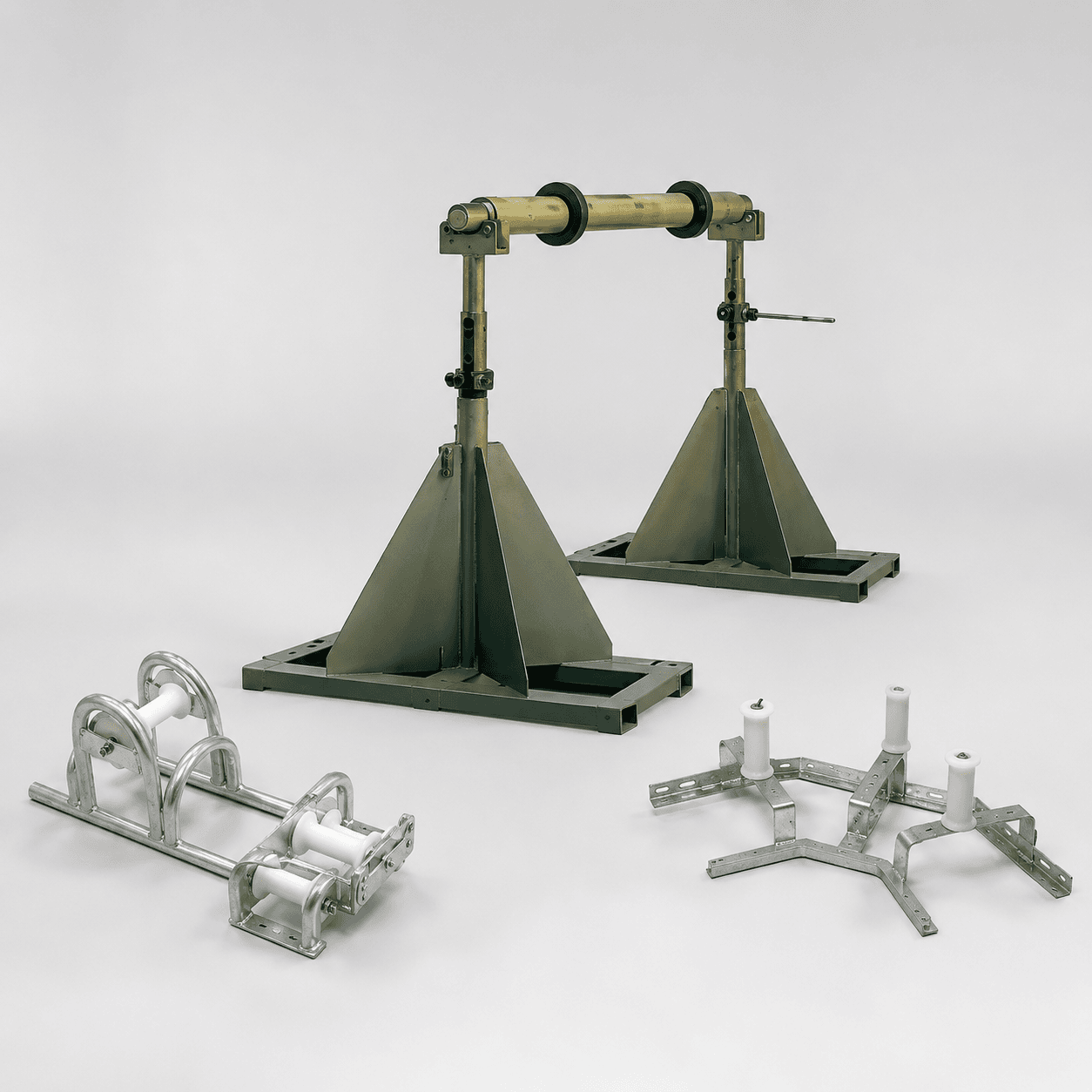 Gersan cable drum support equipment, product photograph