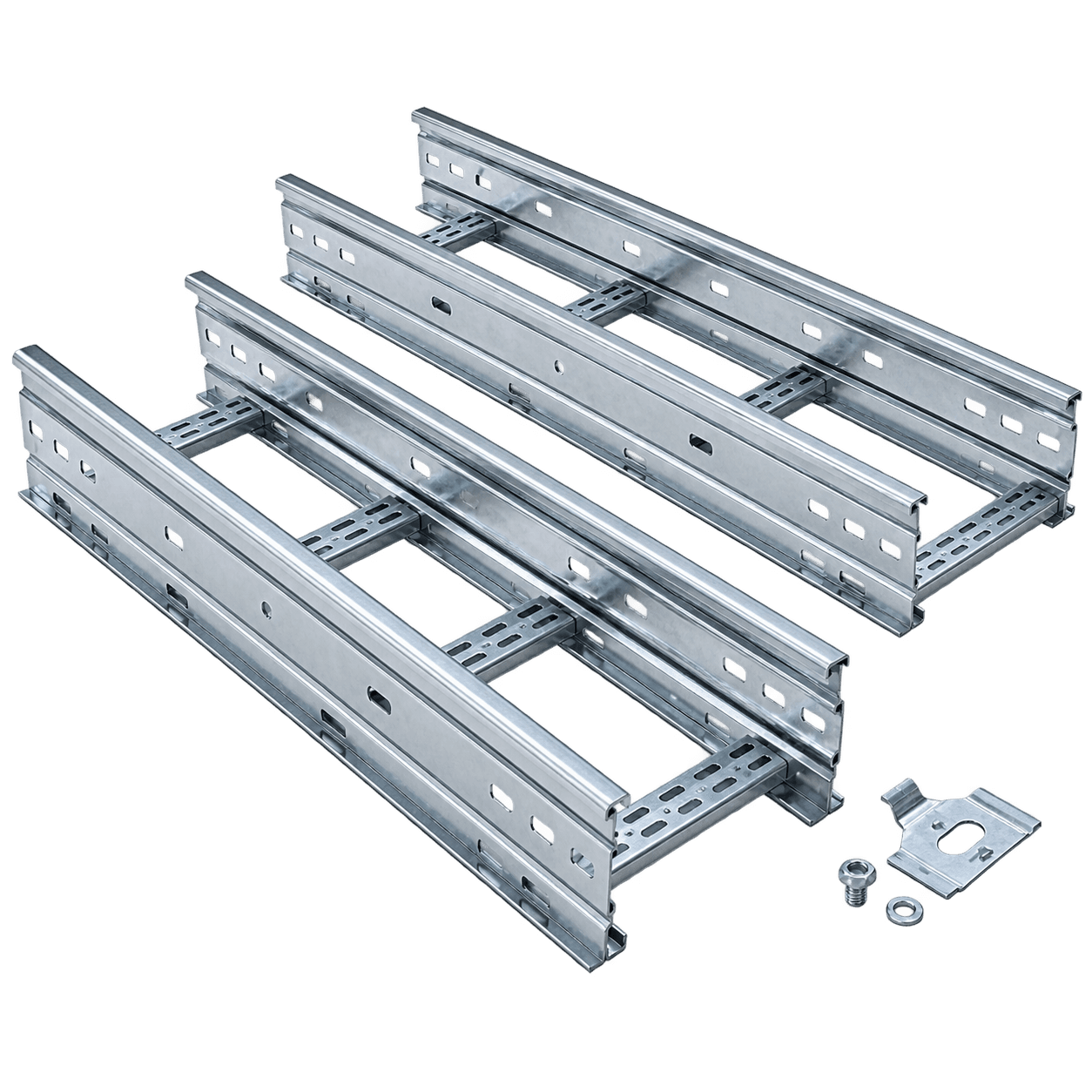 Gersan heavy duty type cable ladder, product photograph