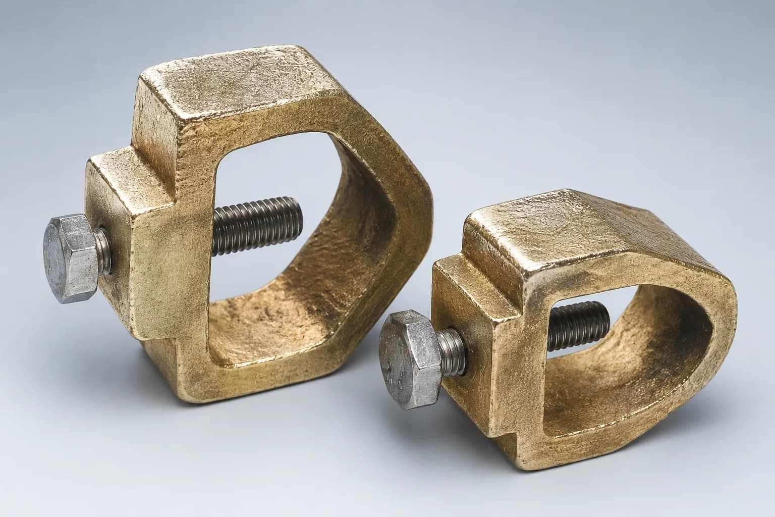 Gersan brass deadend fixing clamps