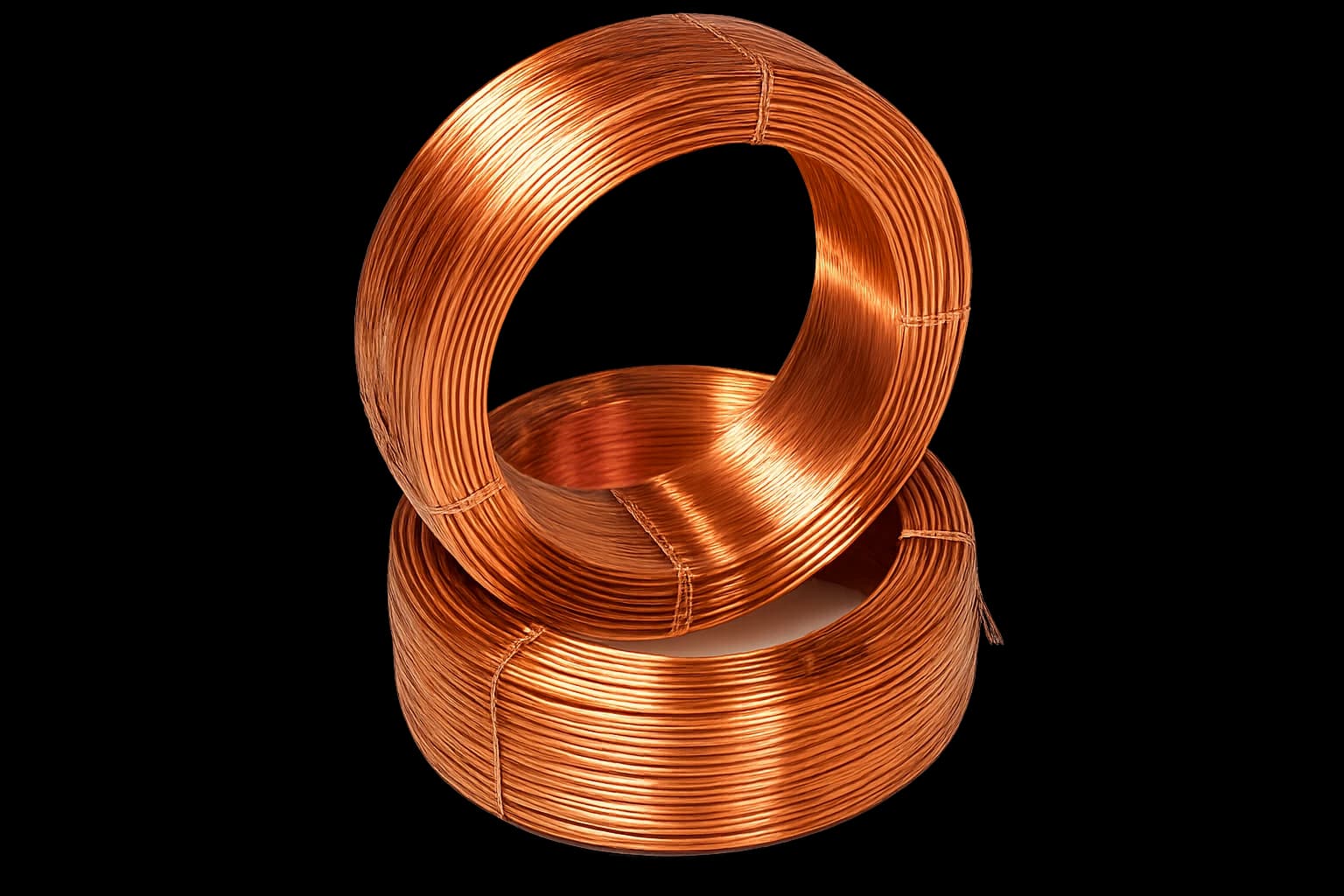 Gersan bare solid copper conductor coil