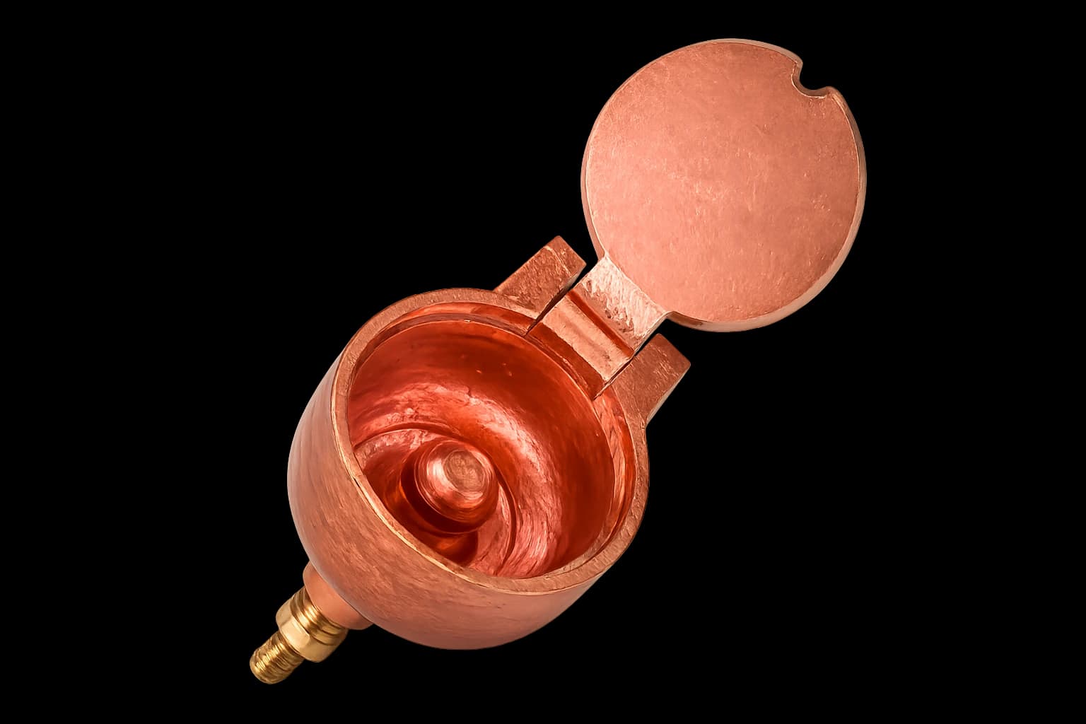 Gersan bronze static earth discharge receptacle