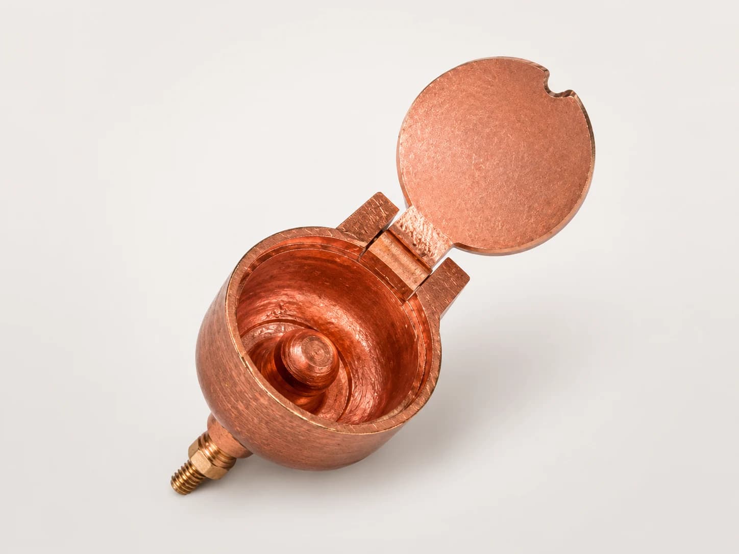 Gersan bronze static earth discharge receptacle