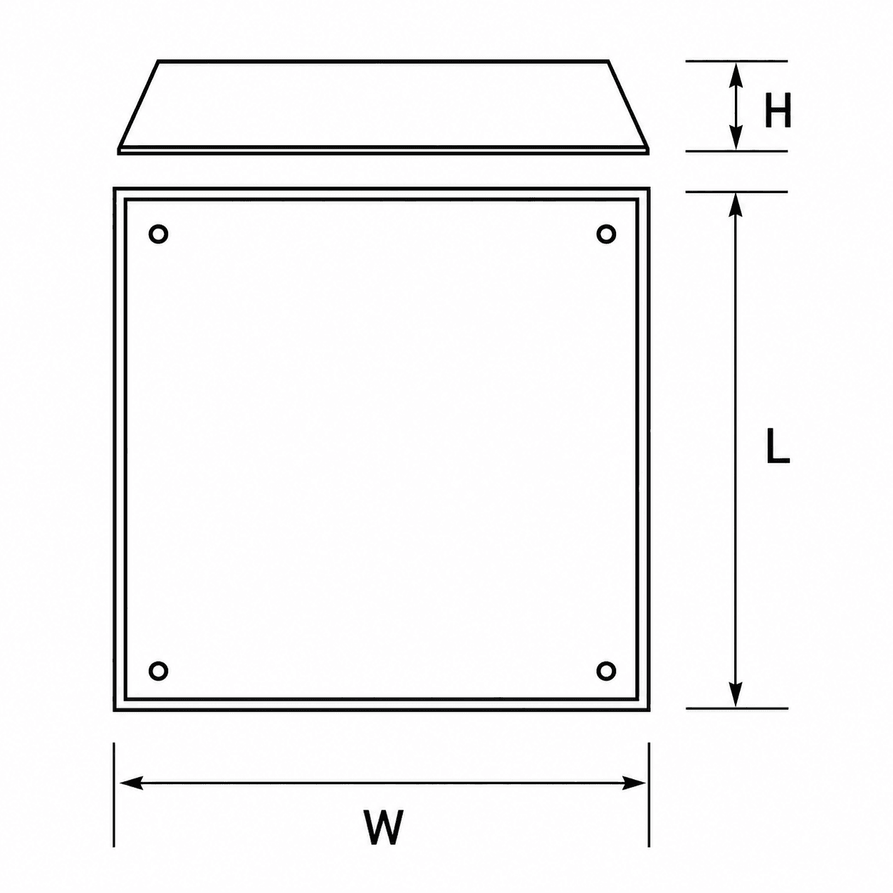 HJPNL Series technical drawing