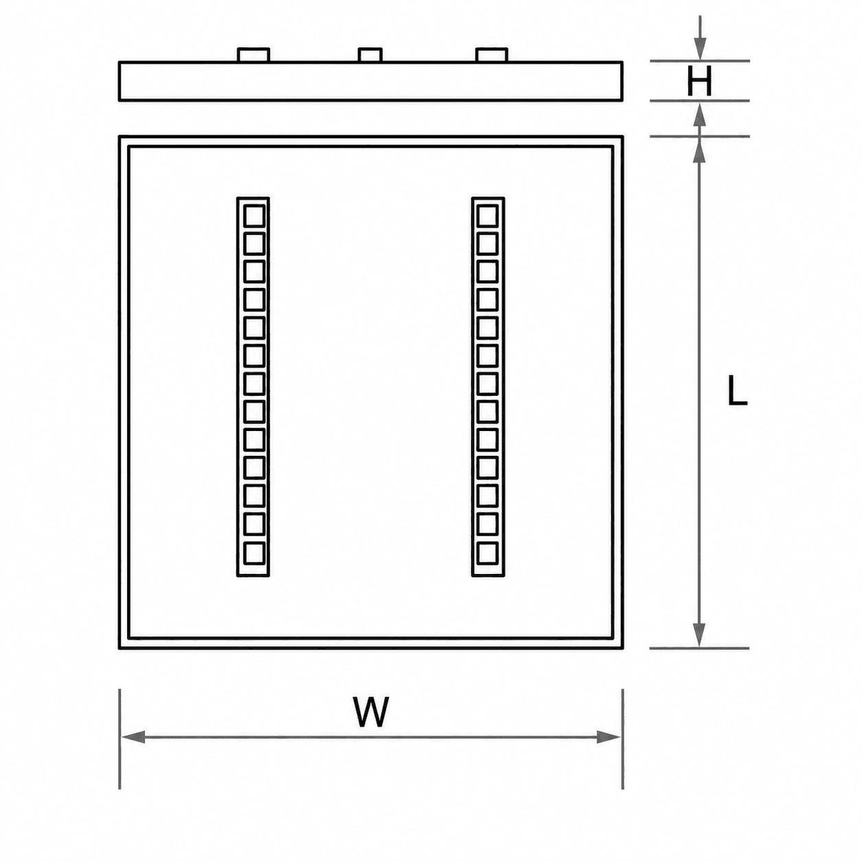 TWPNL Series technical drawing