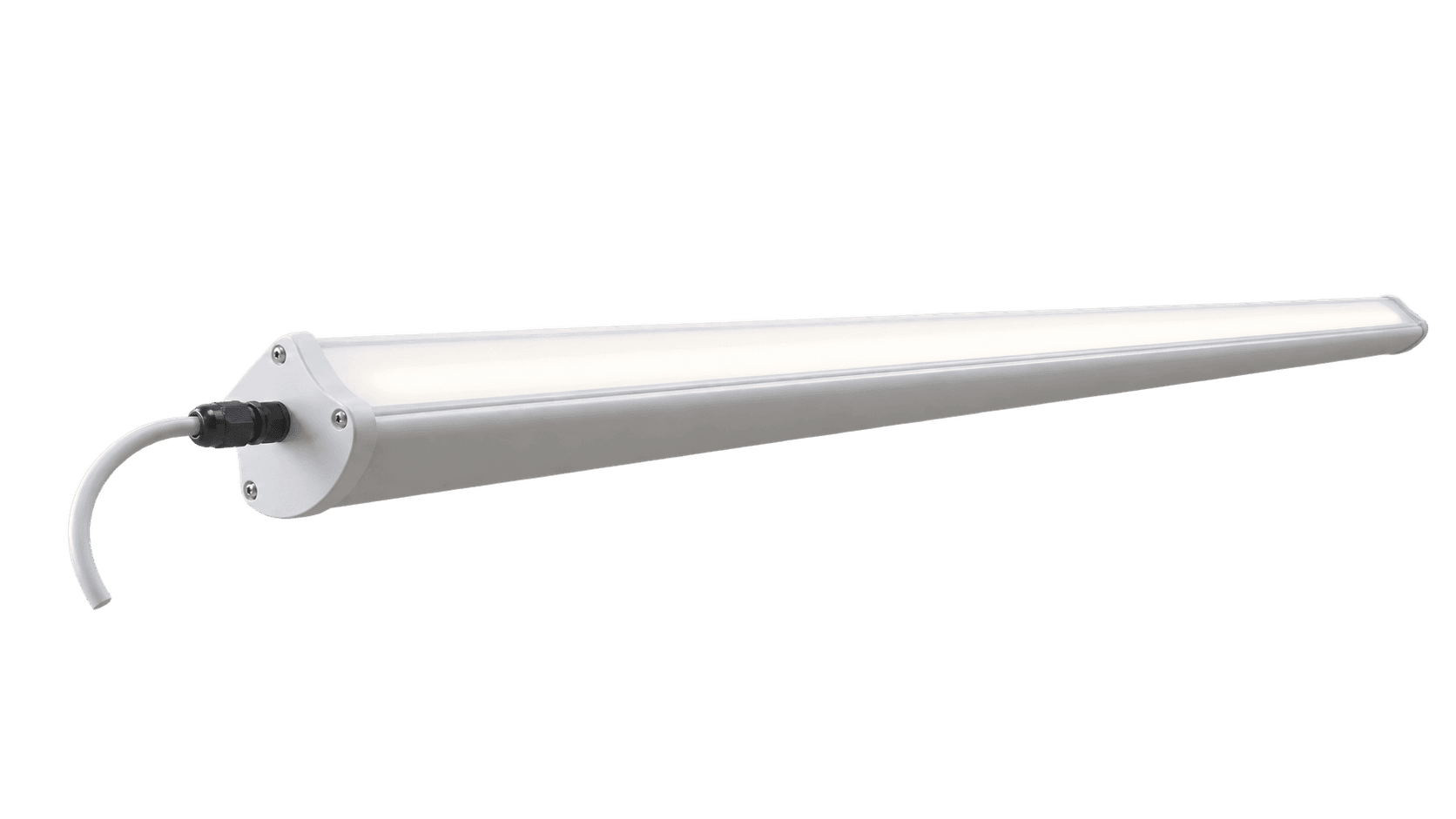 Four LED-BUS StepDIM Waterproof catalogue luminaires with exact model codes and wattages
