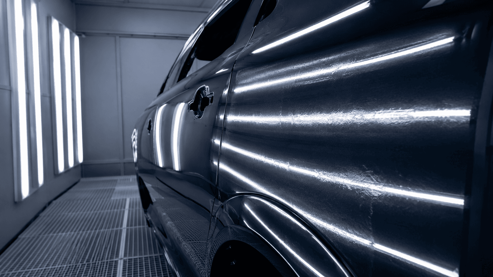 AUTO-LED post-paint defect-detection application