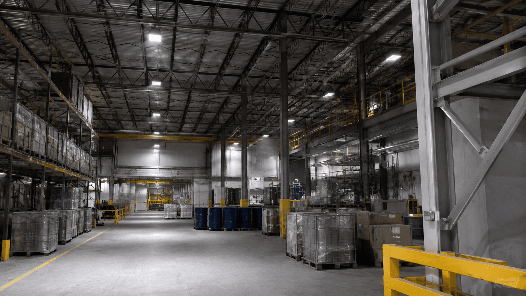 Industrial warehouse Exproof lighting application