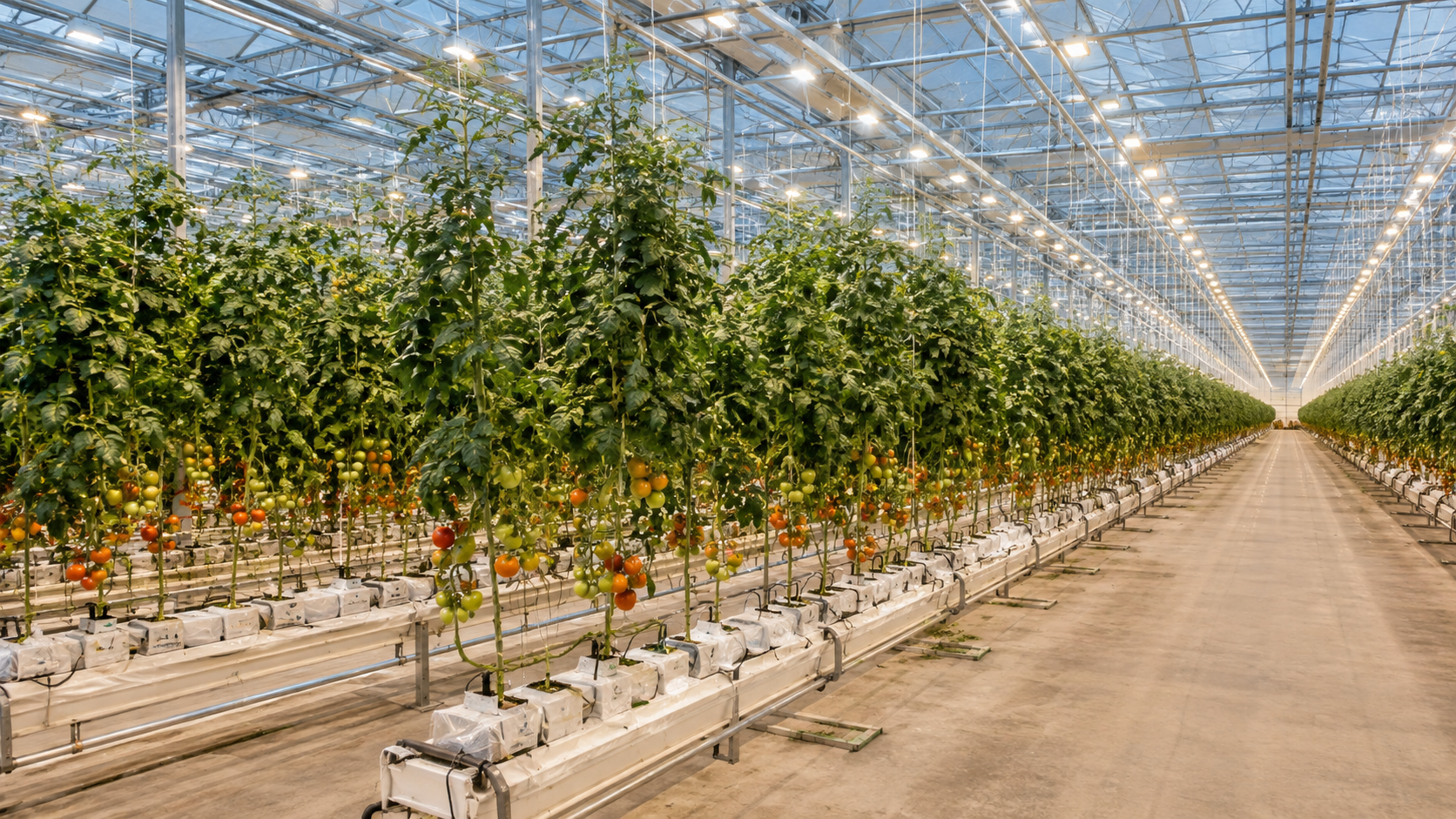 Fruit crops under SERA-LED greenhouse lighting