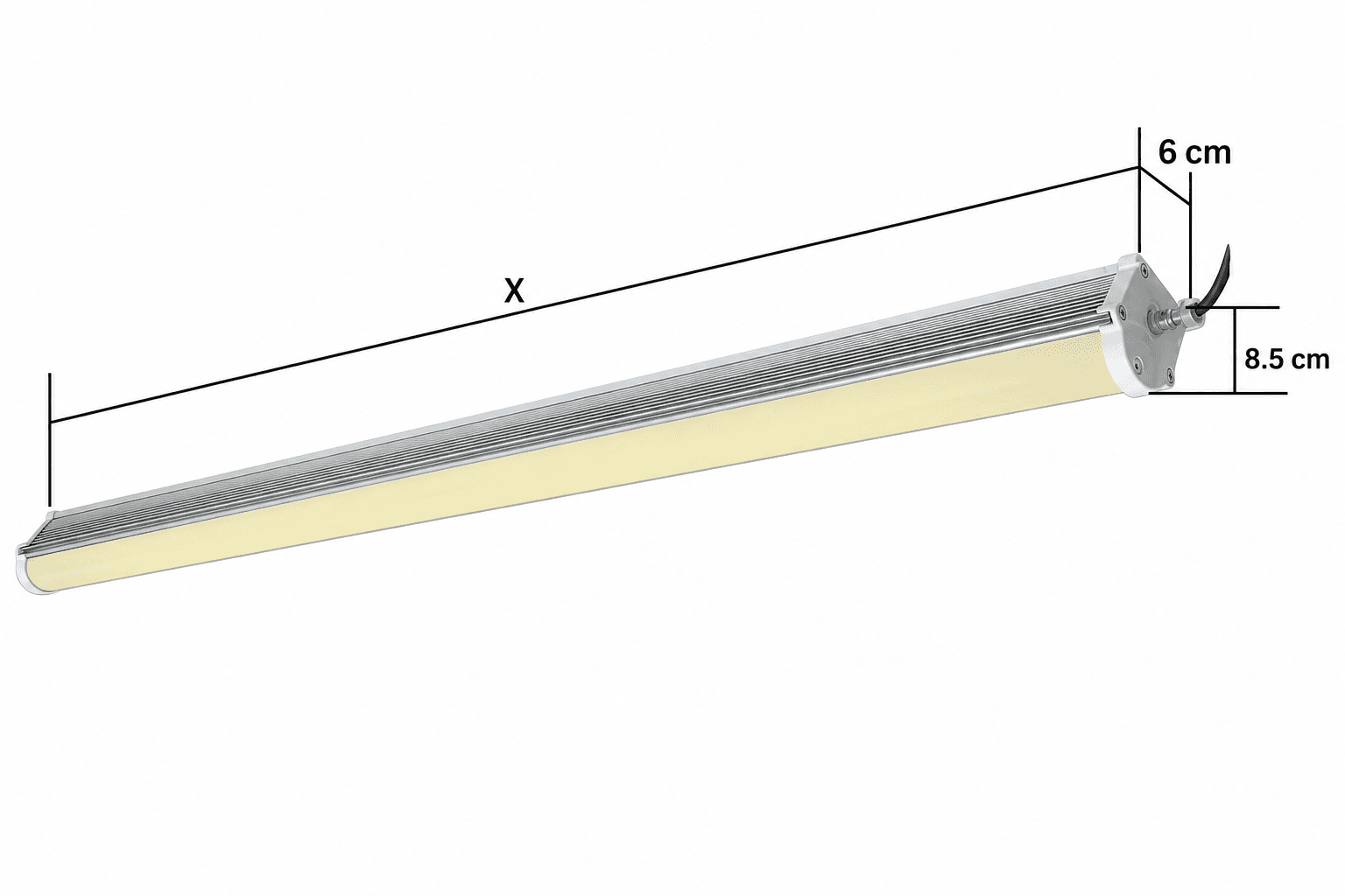 AUTO-LED catalogue technical drawing